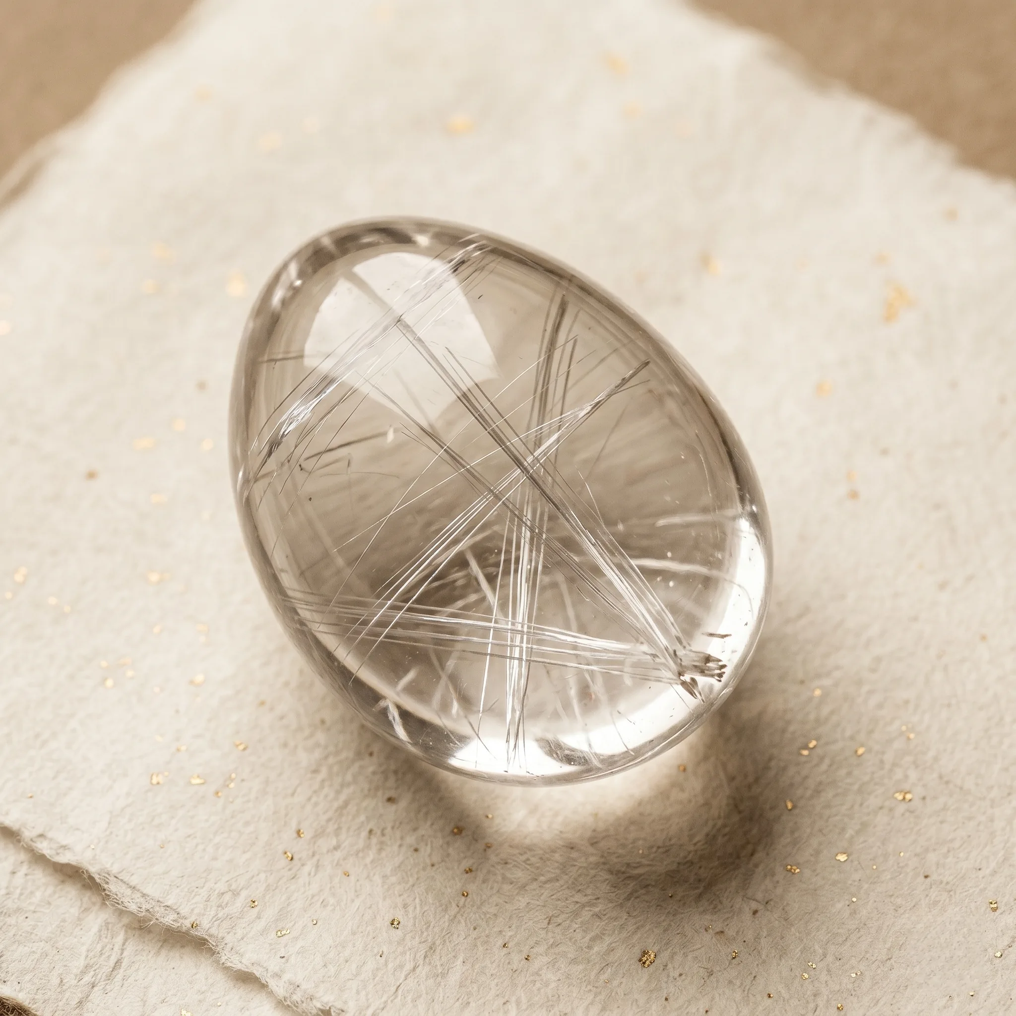 Silver Rutilated Quartz
